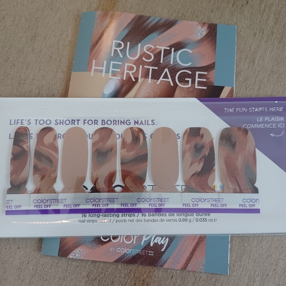 Color Street Other - Color Street Nail Polish Strips - Feather Dream